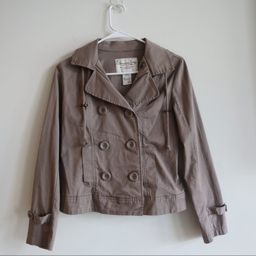 American Rag Cie Jacket With Removable Hoodie XS